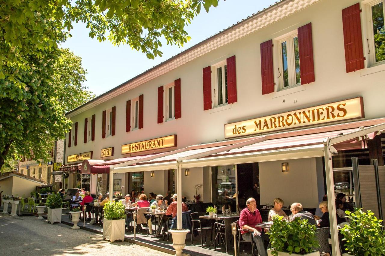 Les Marronniers Hotel Thueyts Exterior photo