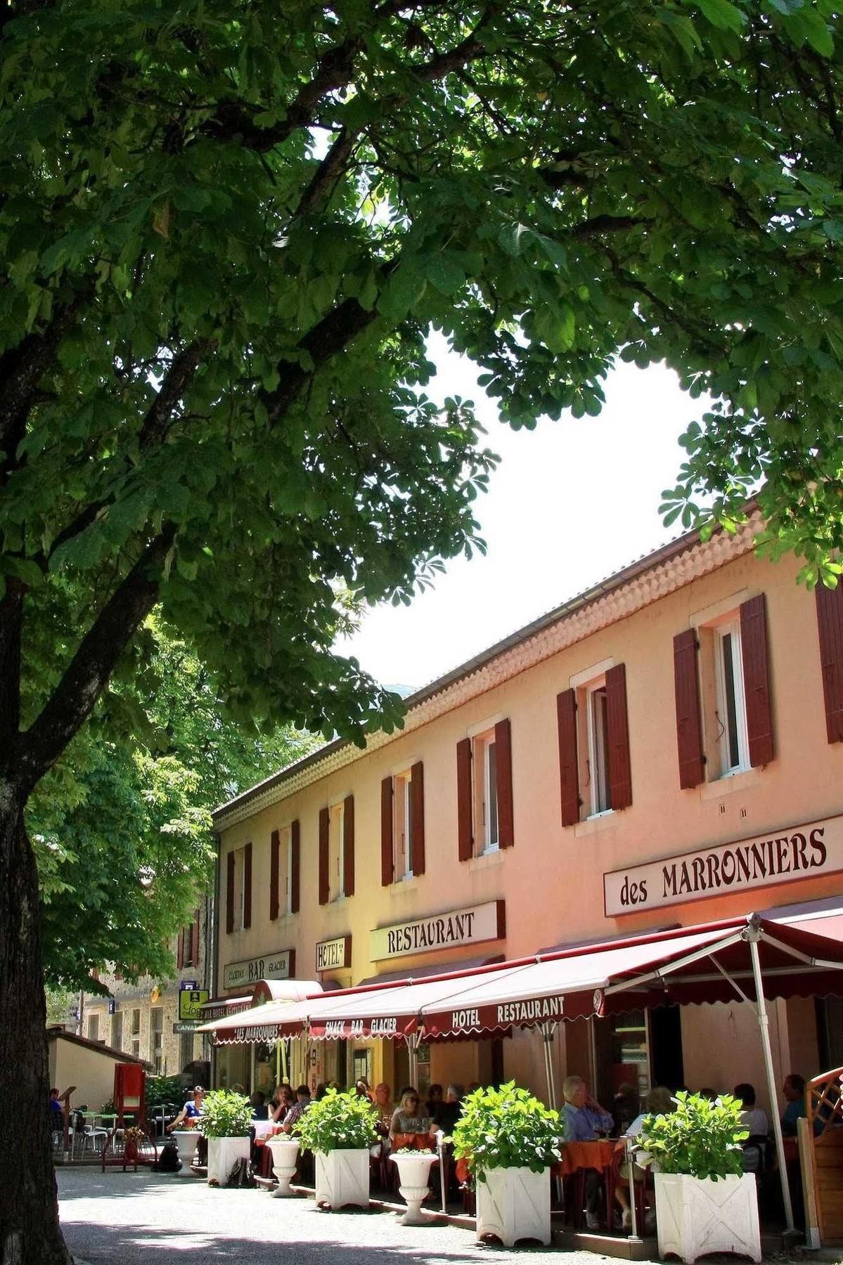 Les Marronniers Hotel Thueyts Exterior photo